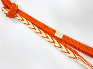 未使用品　正絹　手組帯締め